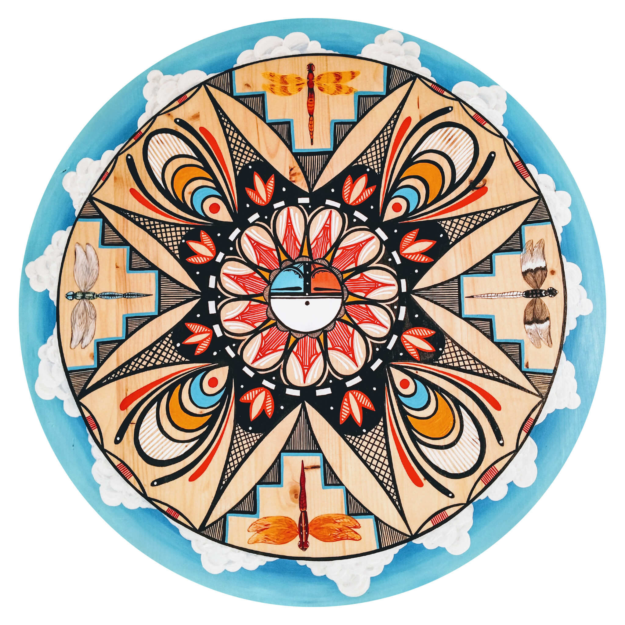 Dragonfly Gathering Quetawki Art